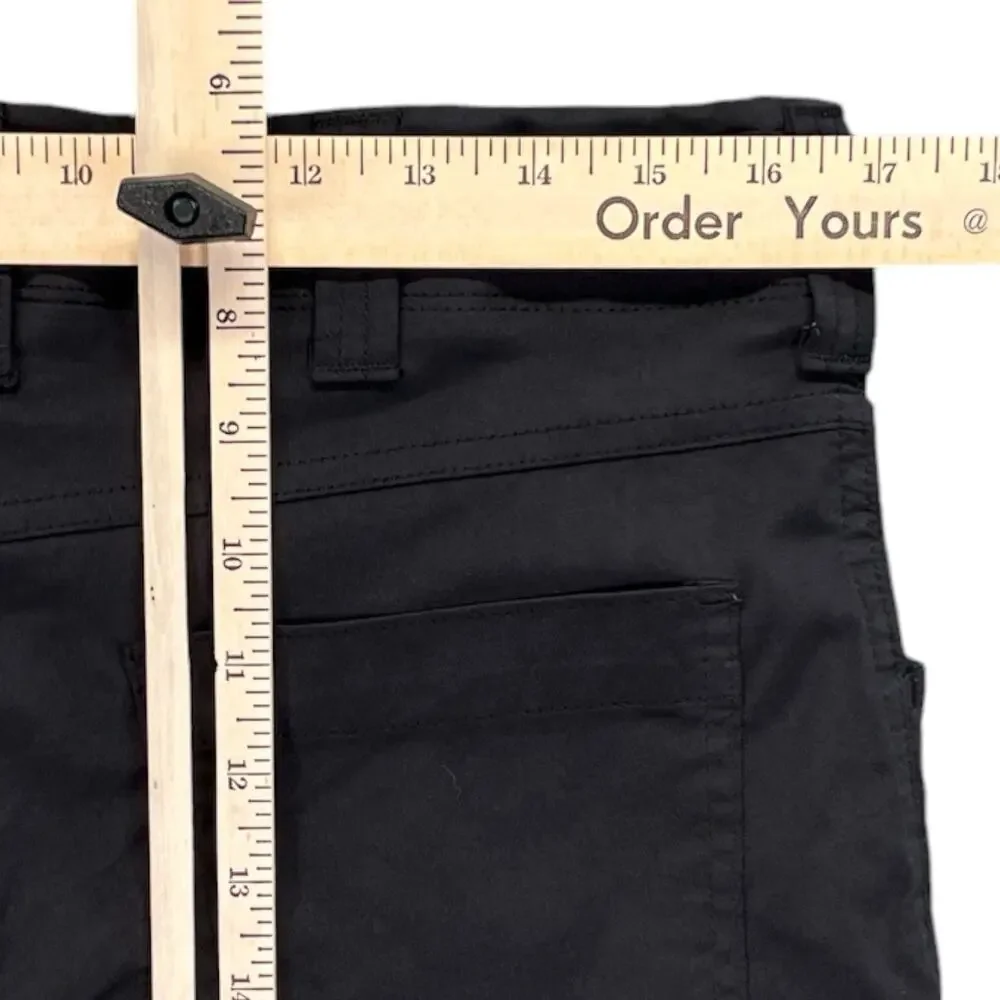 Wrangler Outdoor Men’s Black Pants 36x34 Nylon Stretch Hiking Utility